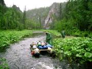 Впереди опять просматривается каньенный участок